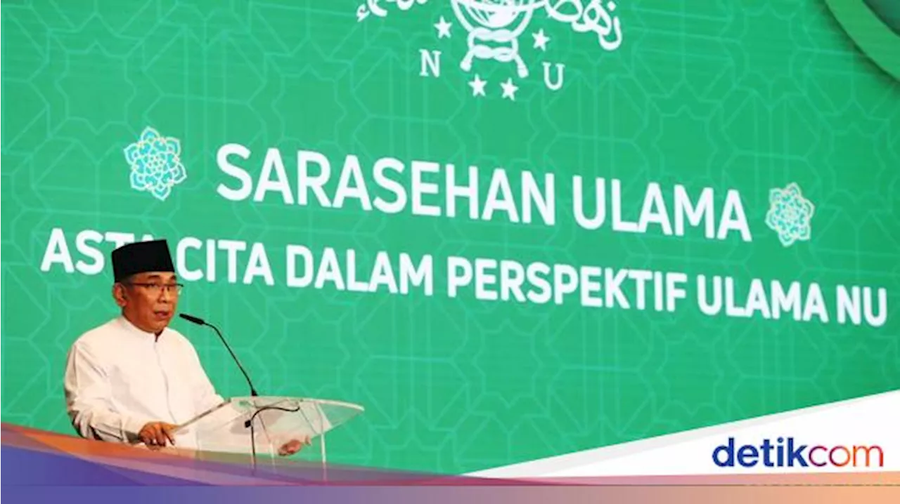 Gus Yahya Buka Sarasehan Ulama NU