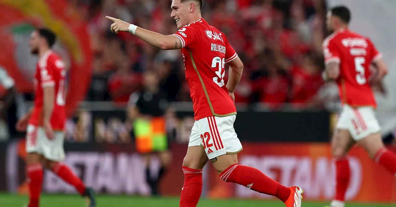 Benjamín Rollheiser quiere salir del Benfica y Botafogo es un interesado