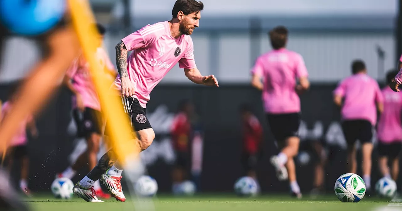 Entrenamiento de Inter Miami: Messi a la par luego del patadón, 'un fantástico' en el gimnasio y el 'vamos recuperando a los soldados' de Masche