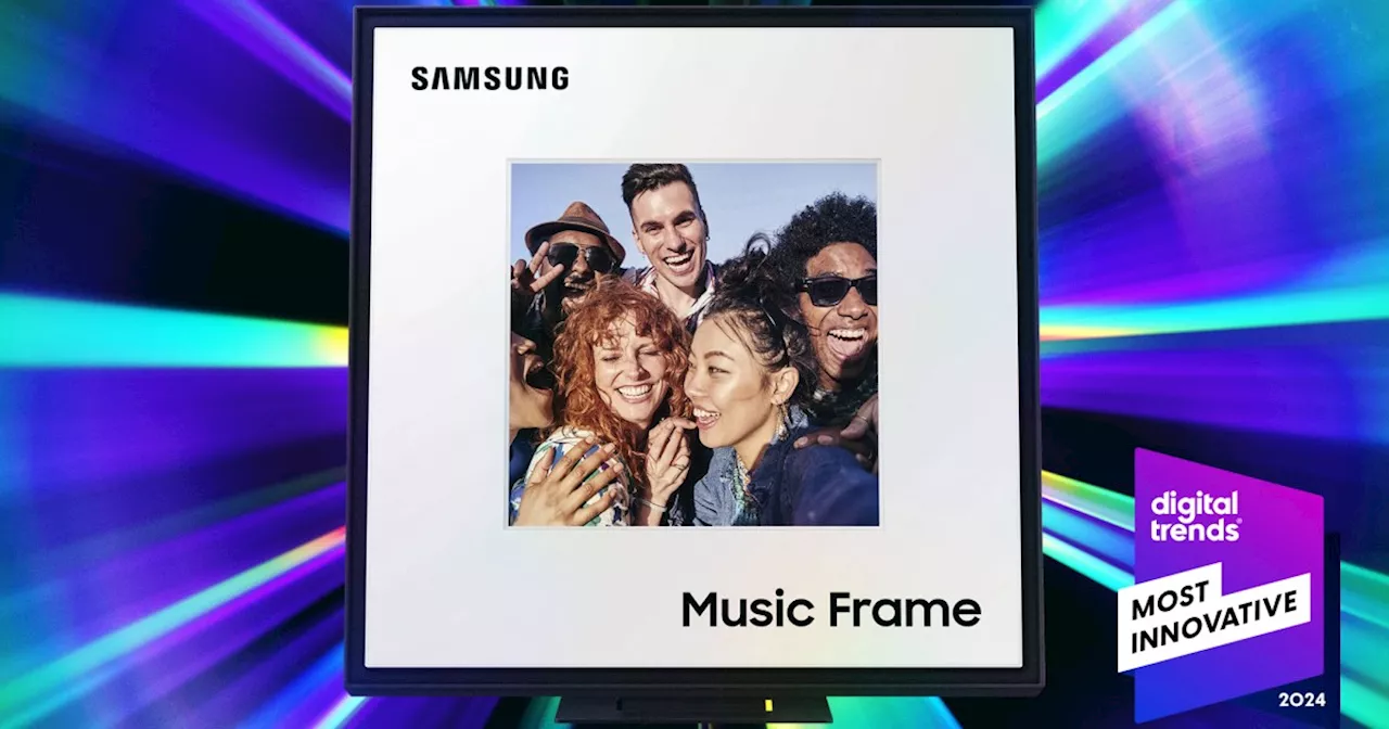 Samsung Music Frame Smart Speaker on Sale for $300