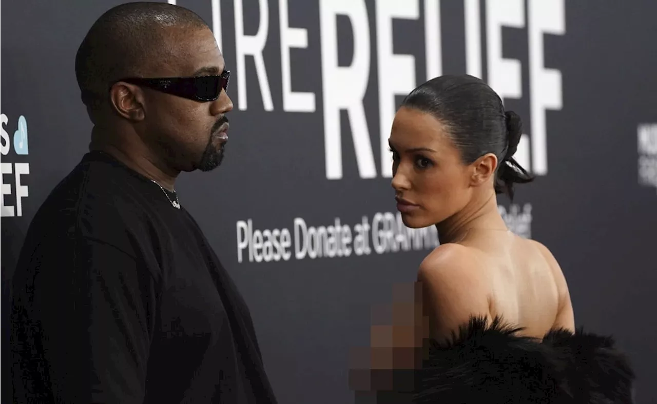 Kanye West lo celebra: Bianca Censori, la más buscada en Google tras su controversial aparición en los Grammys