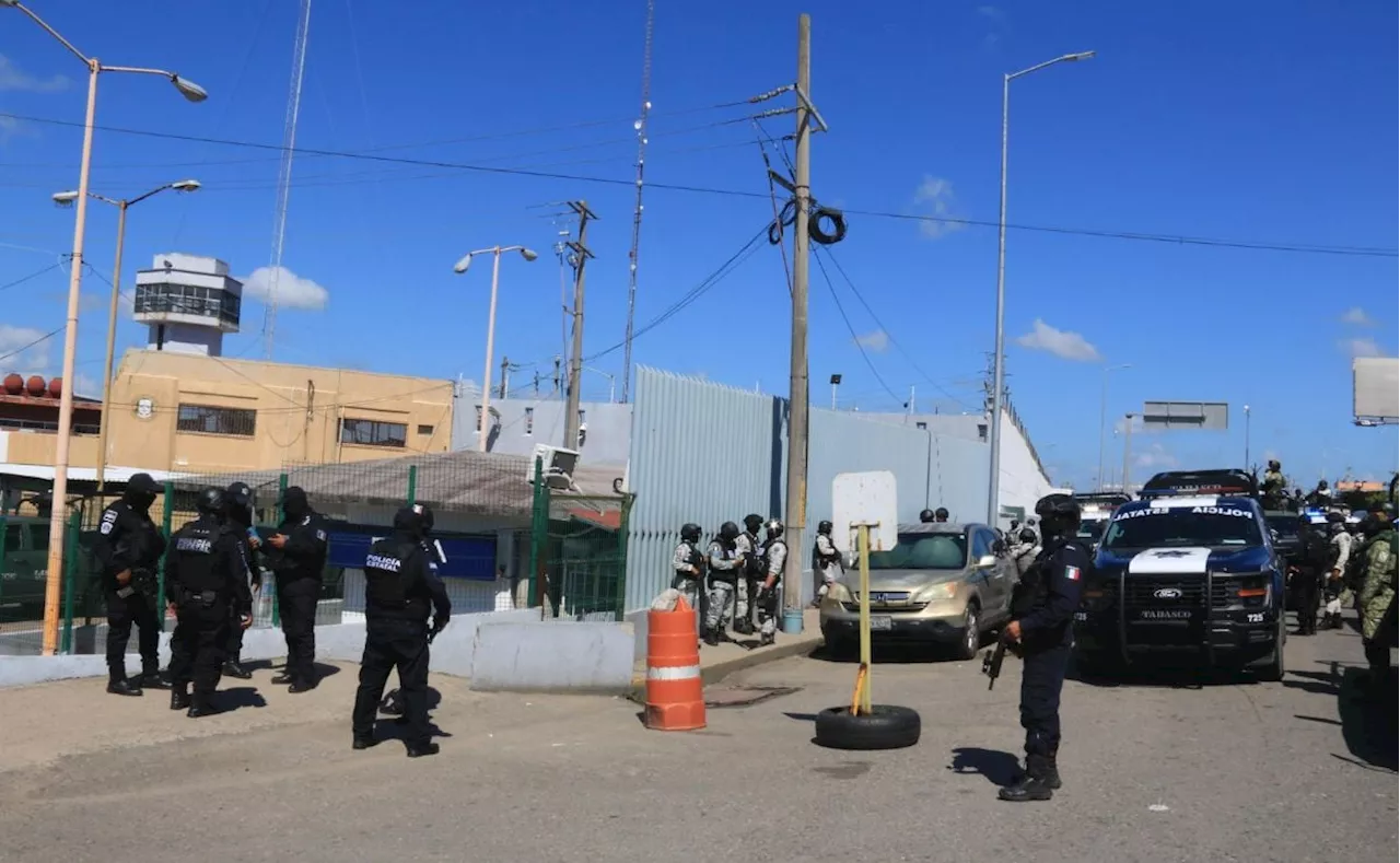 Motín en centro penitenciario de Tabasco deja 7 muertos