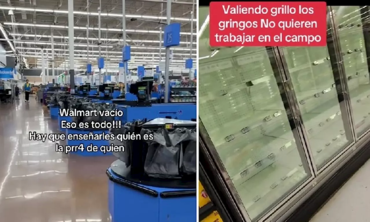 Supermercados Vacíos en EEUU: El Impacto de las Deportaciones en TikTok