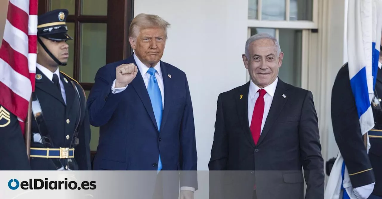 Trump asfixia a los palestinos mientras se reúne con Netanyahu: 'No tienen más alternativa que marcharse de Gaza'