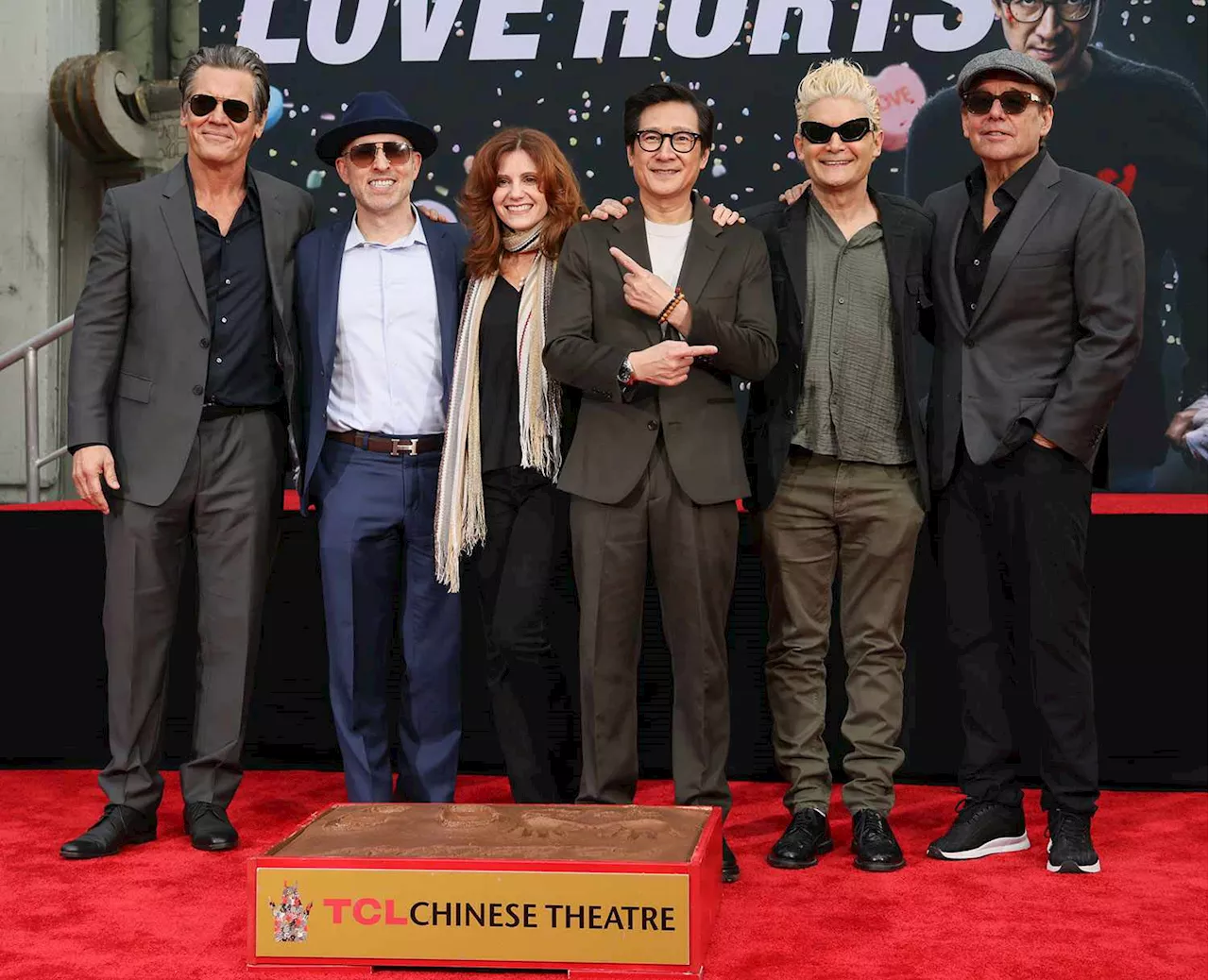 The Goonies cast reunites 40 years later to honor Ke Huy Quan at his hand-and-footprint ceremony in L.A.