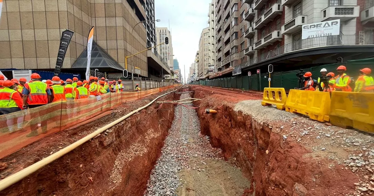 Only 15% of work to restore Bree Street completed following 2023 gas explosion, says Morero