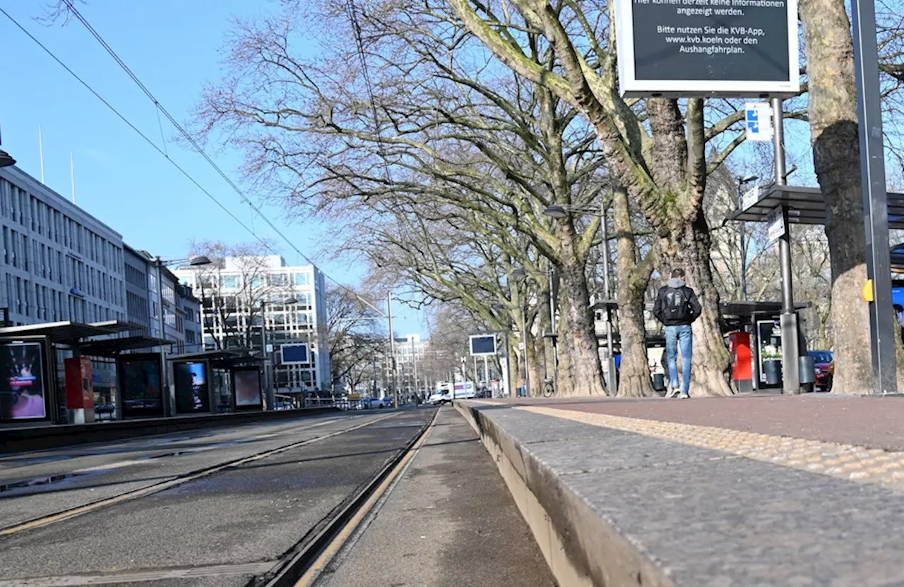 KVB-Streik: Am Freitag fahren keine Straßenbahnen durch Köln