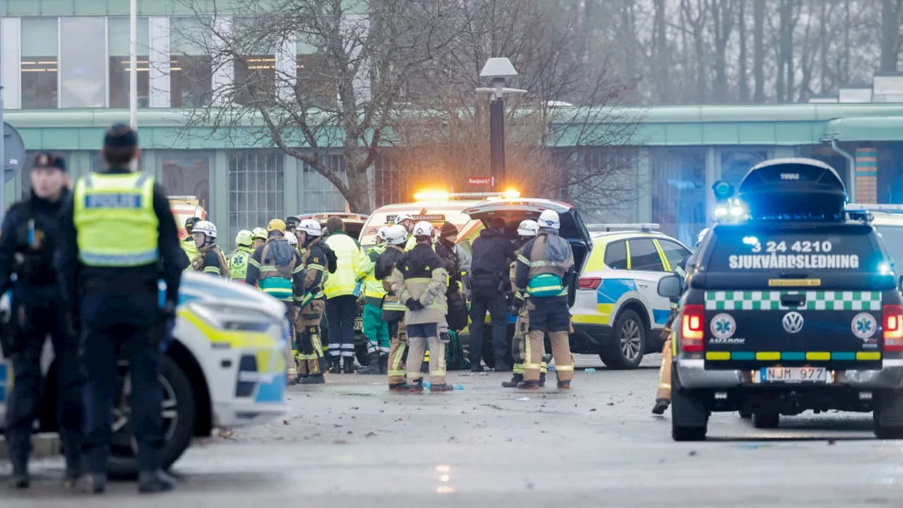 Rare mass shooting in Sweden leaves at least 10 dead, including gunman