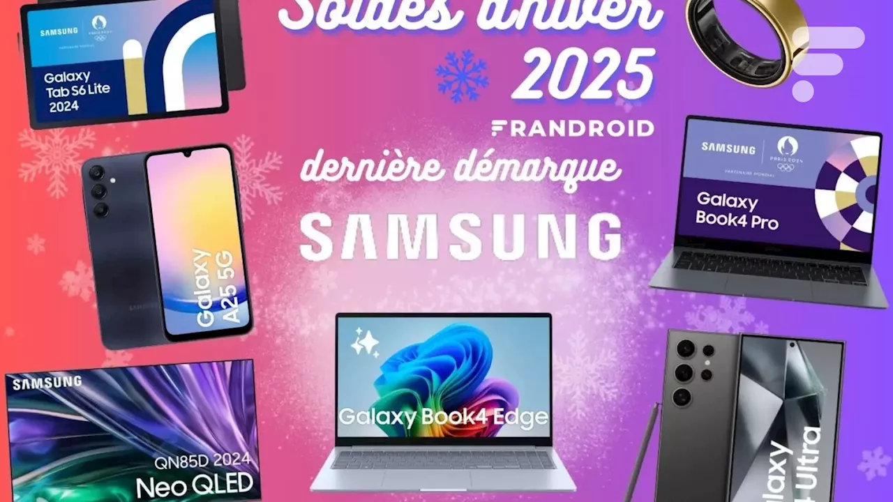 Les 15 dernières pépites à retenir chez Samsung pour la fin des soldes