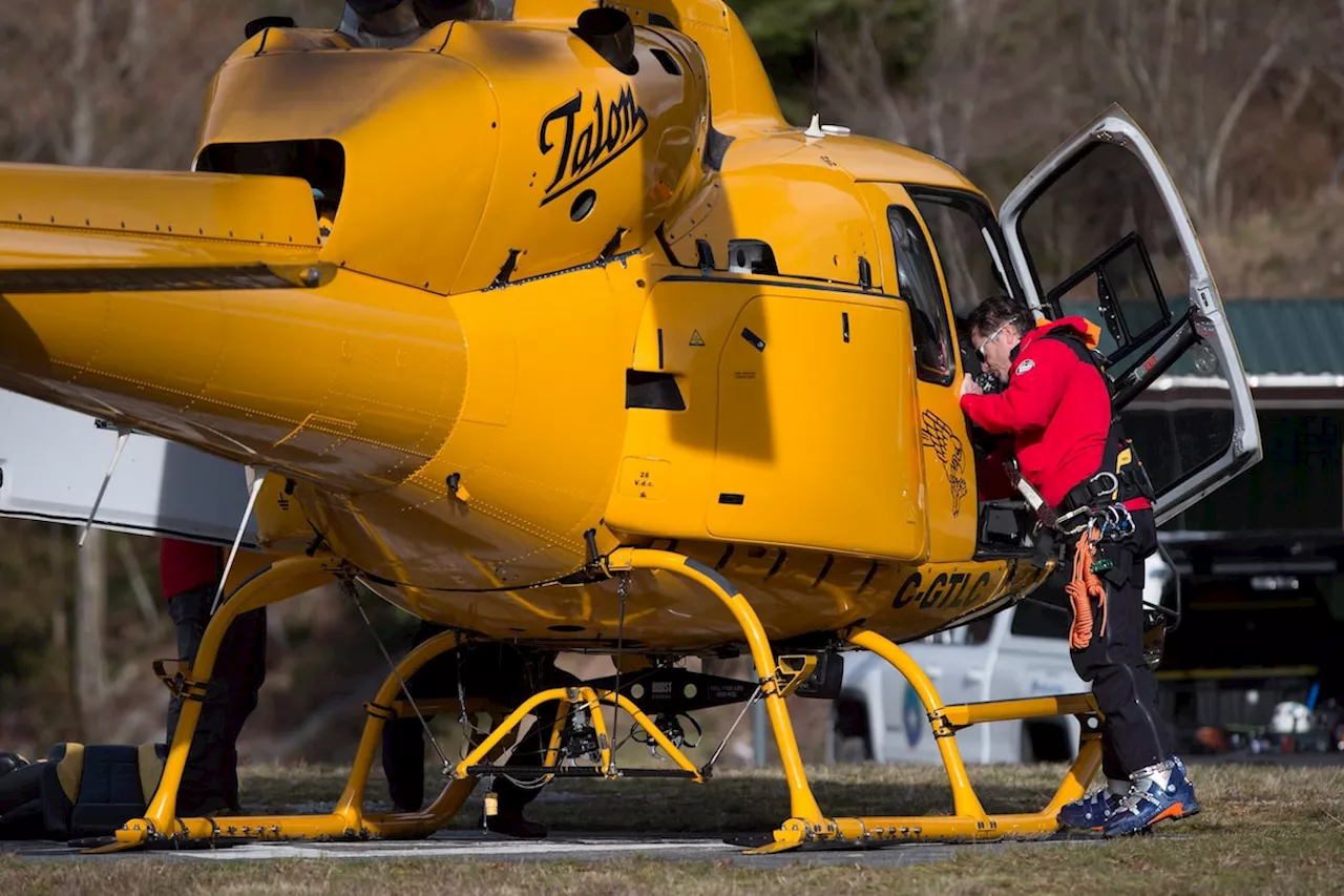 Injured Avalanche Victim Airlifted Directly to Hospital by North Shore Rescue Helicopter