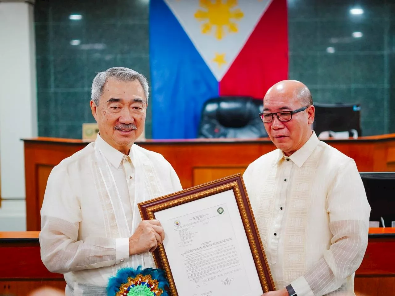 Hans Sy Named Adopted Son and Honorary Mayor of Bacolod at 20th Bacolaodiat Festival