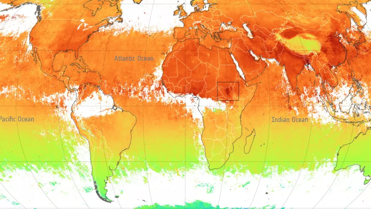 Satellit identifiziert größte kontinuierliche Methanquellen der Welt