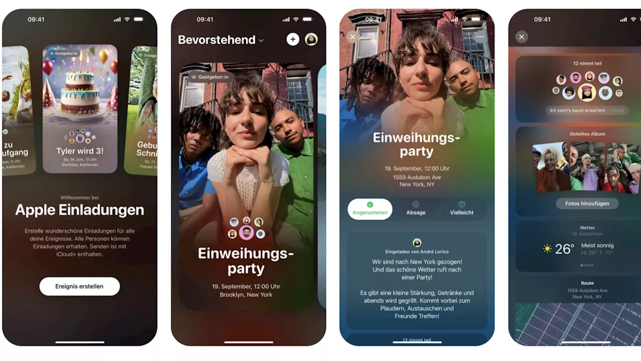 'Apple Einladungen': Neue iOS-App soll iCloud+ attraktiver machen