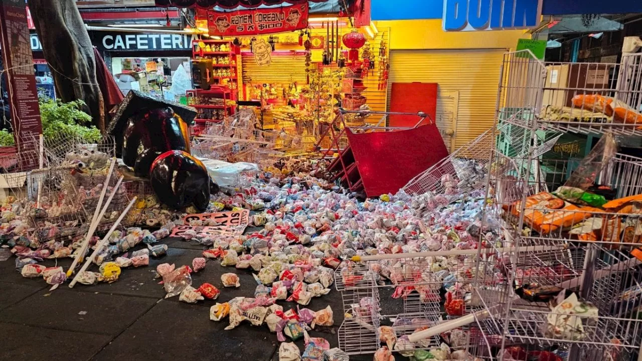 Pelea Campal en el Barrio Chino de la Ciudad de México Durante el Año Nuevo Chino