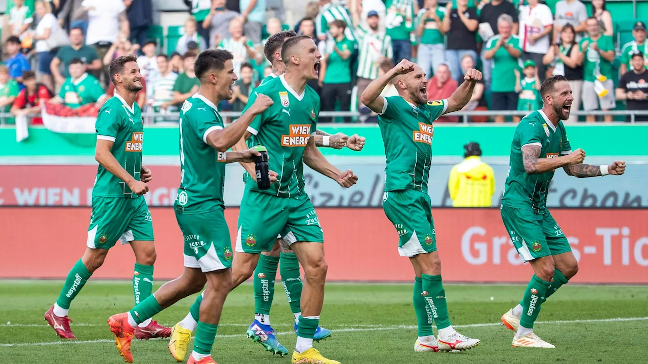 Gewinne Tickets für das Bundesliga-Duell: SK Rapid vs. RZ Pellets WAC