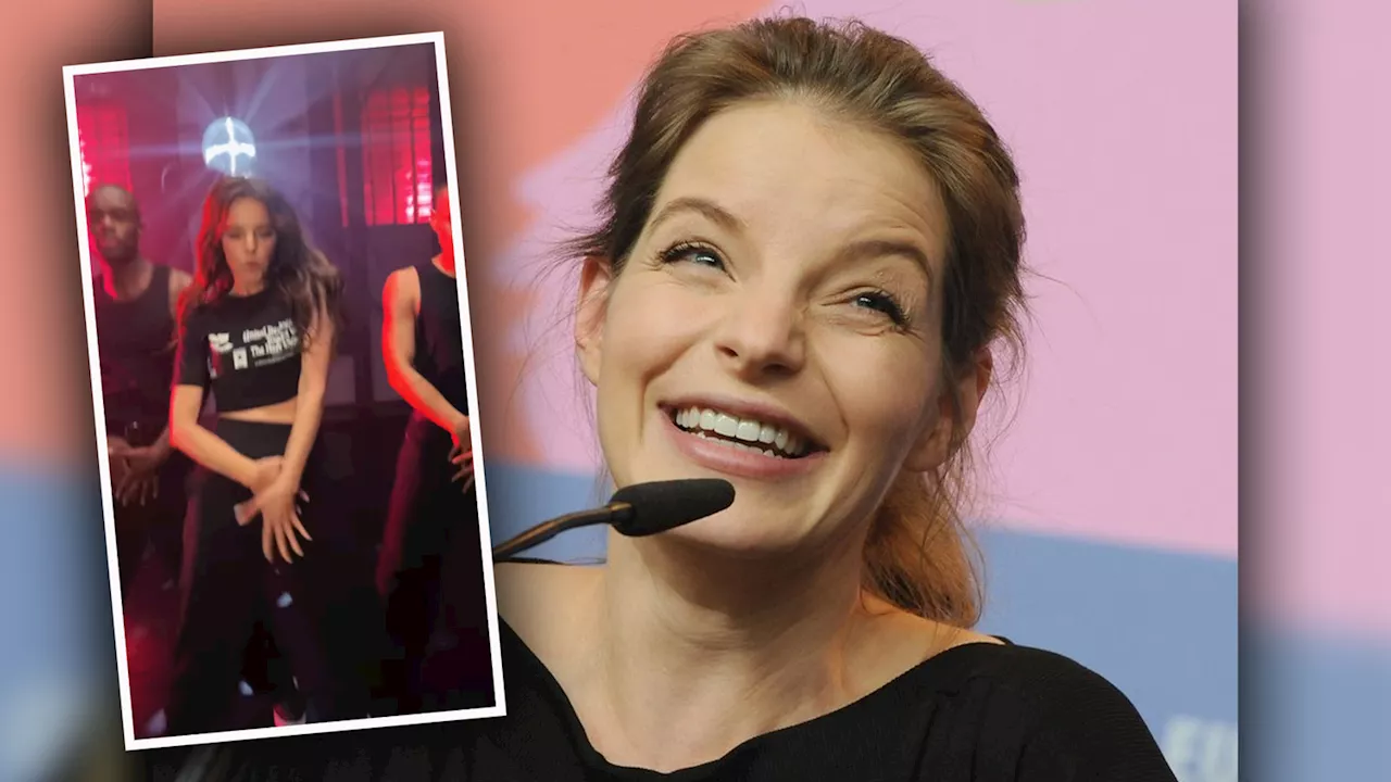 'Sportprogramm durchgezogen' - Yvonne Catterfeld, bist du das? Sexy Video überrascht