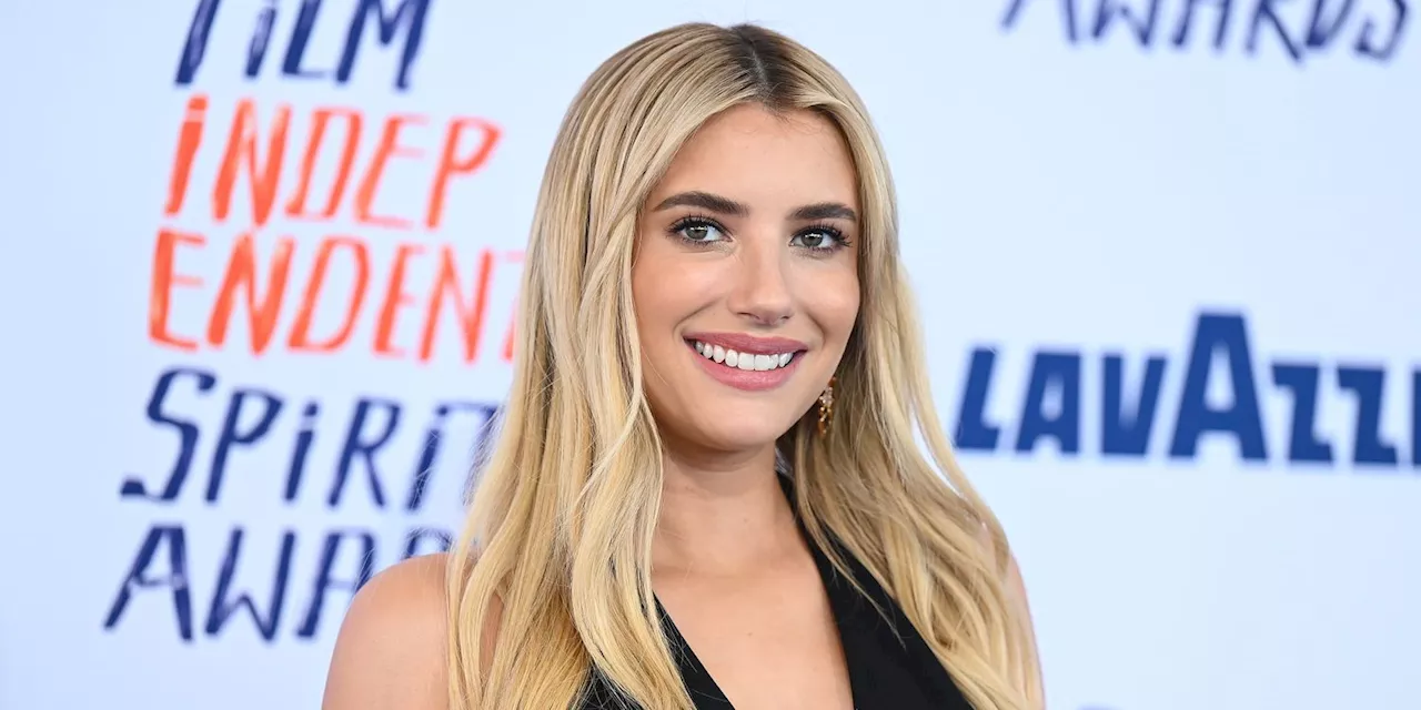 Emma Roberts Channels Julia Roberts' 90s Hair in 'Sunrise Red' Transformation