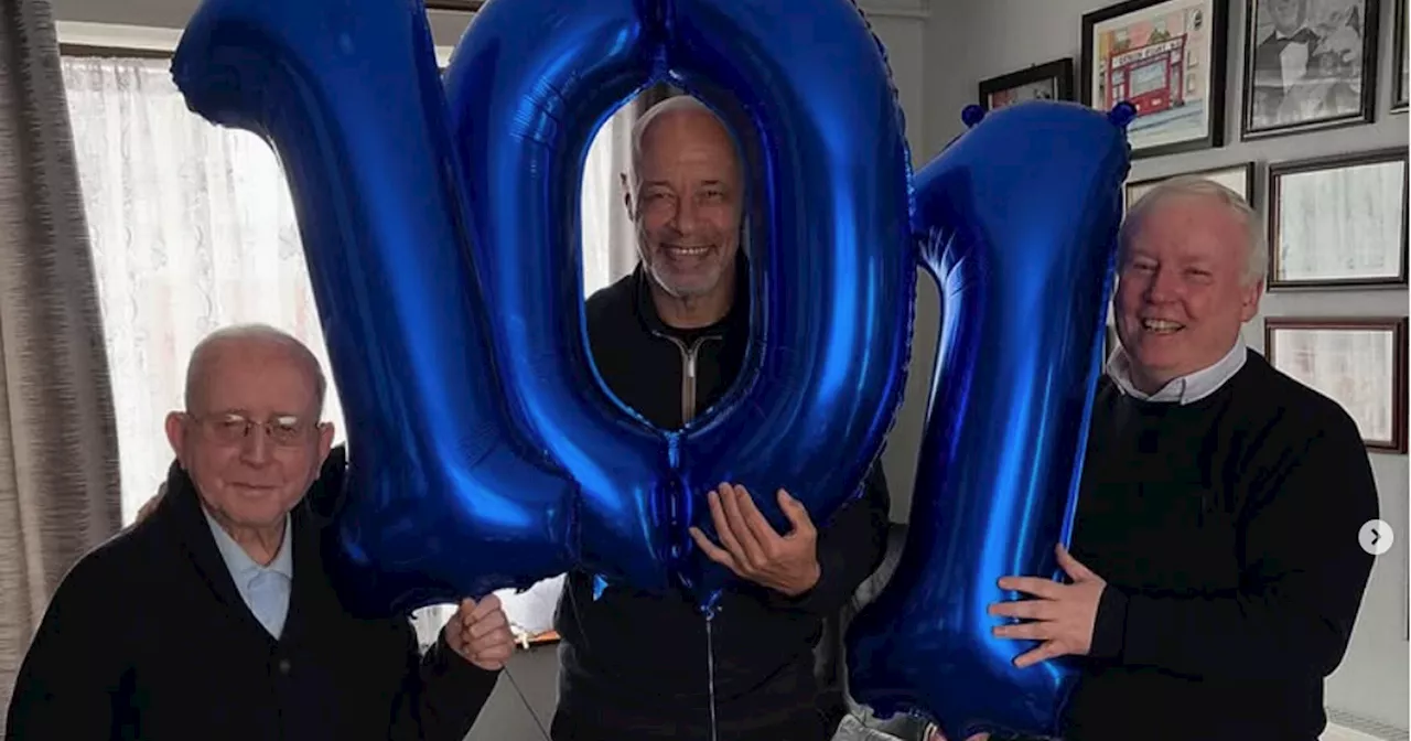 Irish Football Legend Charlie O’Leary Celebrates 101st Birthday