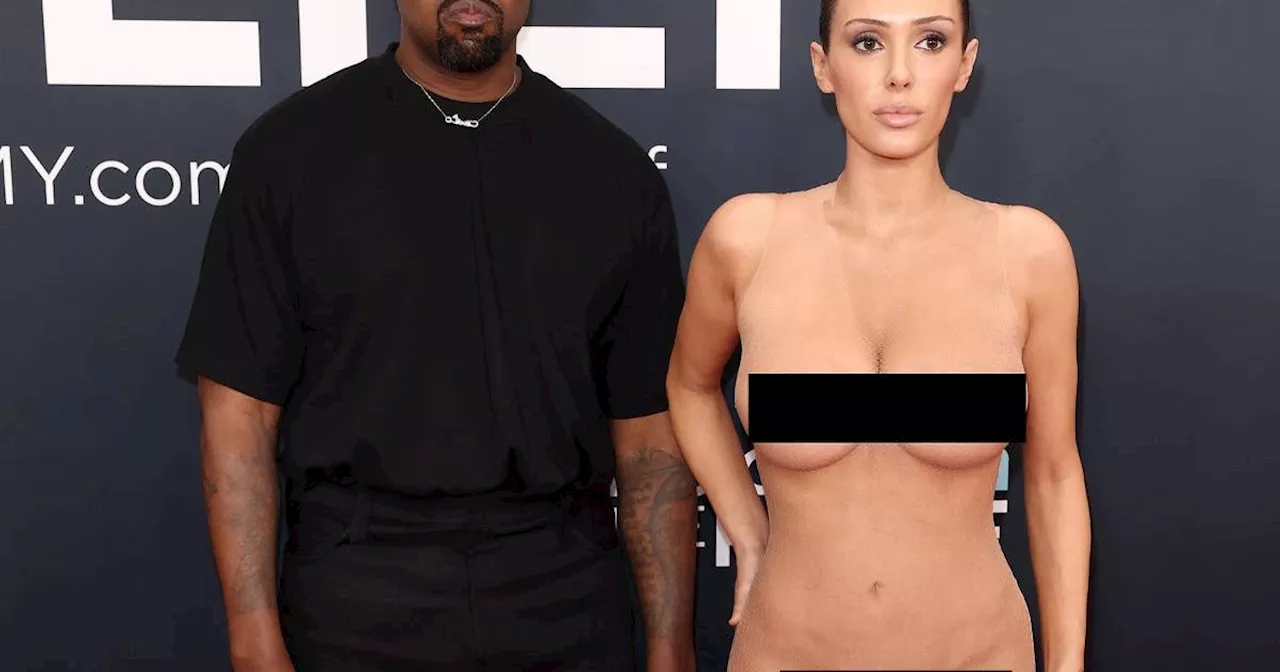 Kanye West Claims Bianca Censori Is 'Most Googled Person on the Planet' After Grammy's Dress Controversy