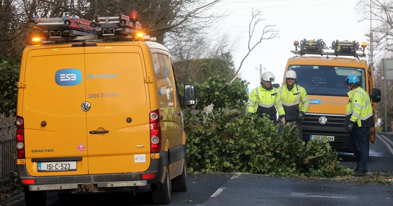 Storm Eowyn Leaves 25,000 Without Power as Restoration Efforts Continue