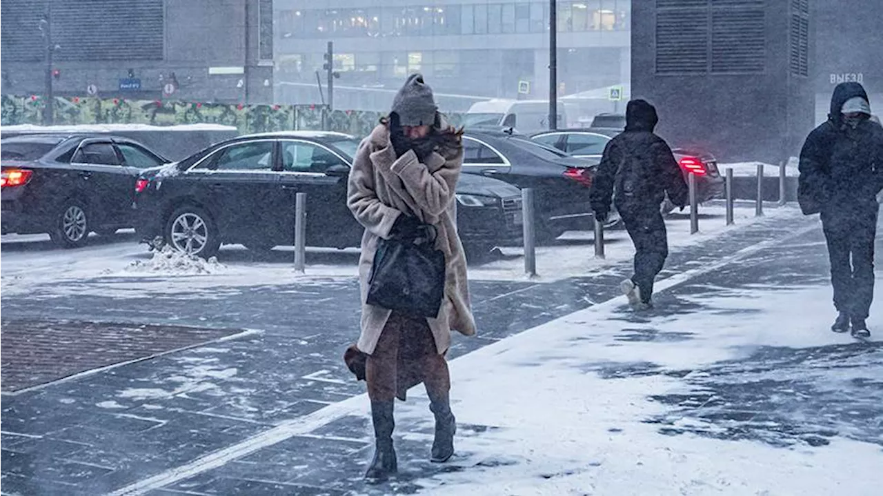 Снегопад и метели ожидаются в Москве во второй половине февраля