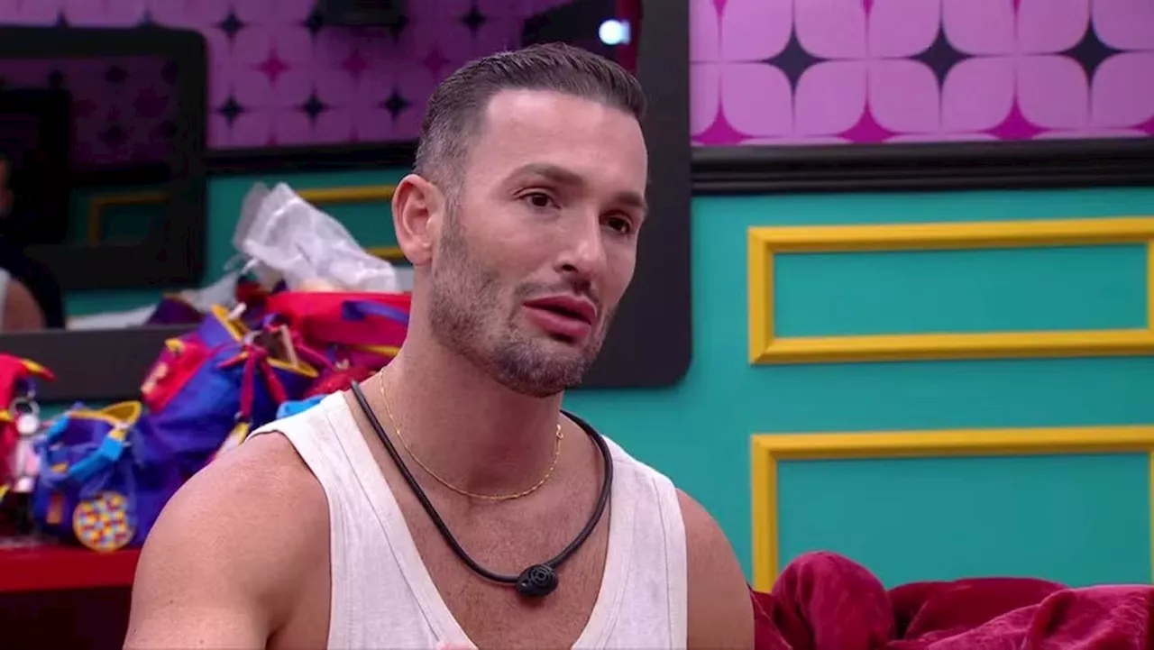 Diego Hypolito enfrenta crise de ansiedade no BBB 25