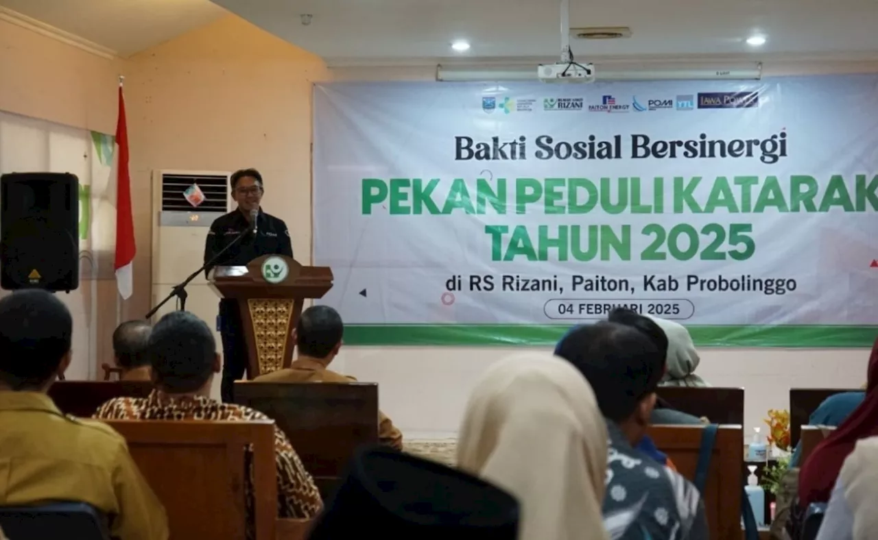 Paiton Energy dan Jawa Power Gelar Operasi Katarak Gratis