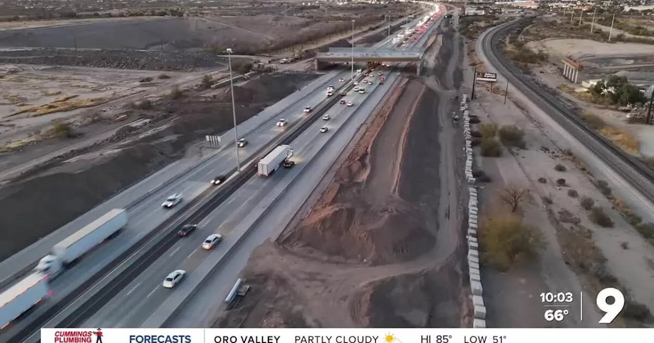 I-10 project between Ina and Ruthrauff almost done