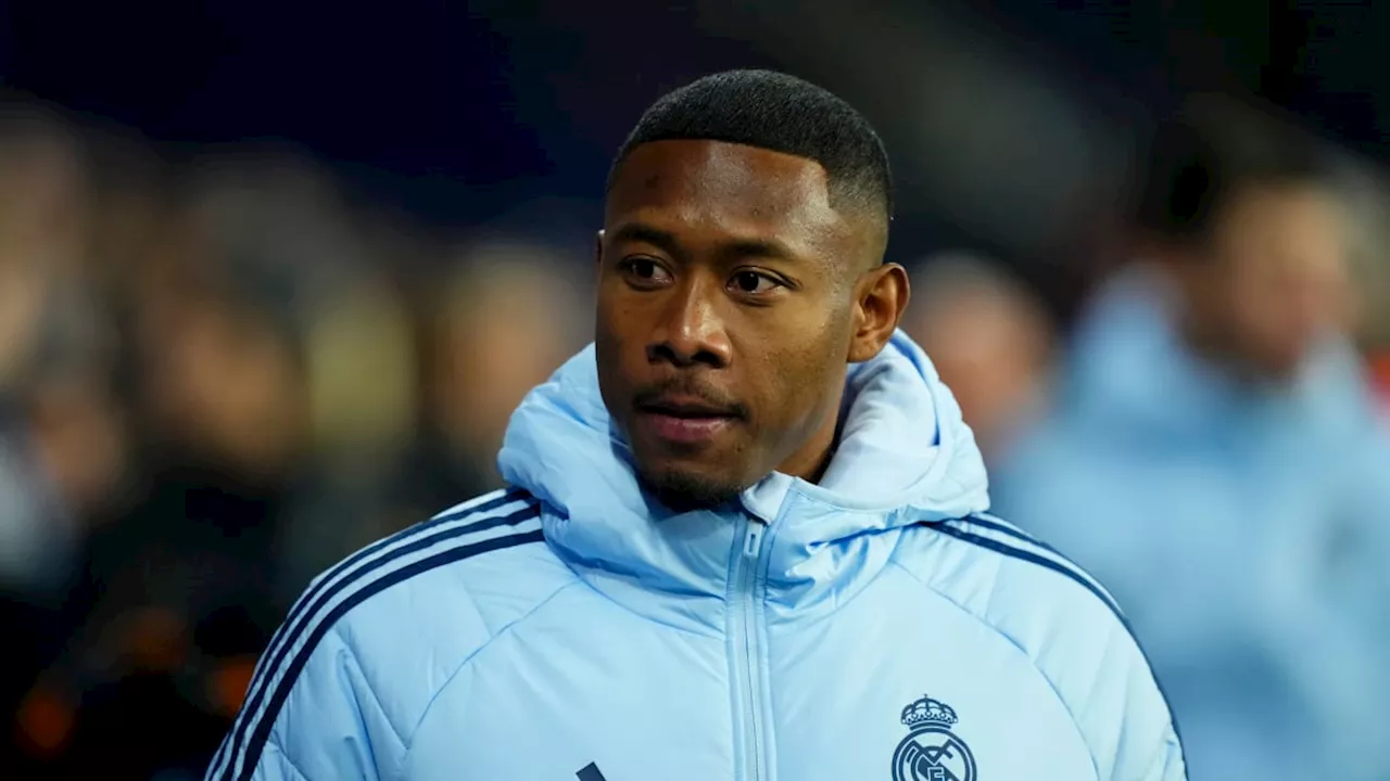 David Alaba erneut verletzt: Mehr Probleme für Real Madrid