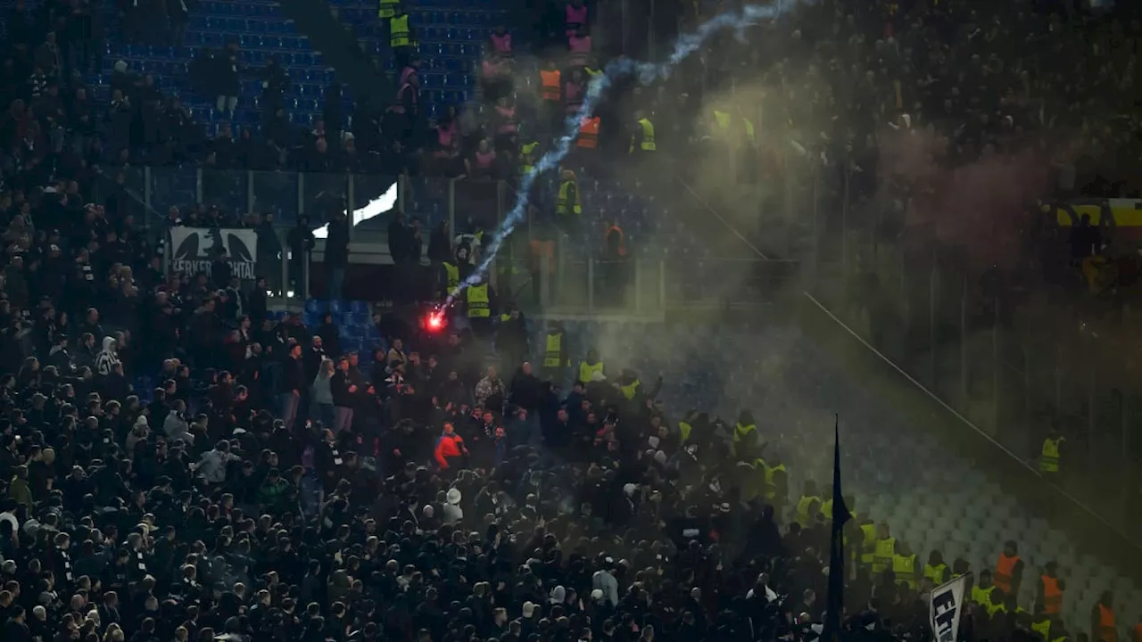 UEFA bestraft Frankfurt: Fan-Ausschluss auf Bewährung und Geldstrafe