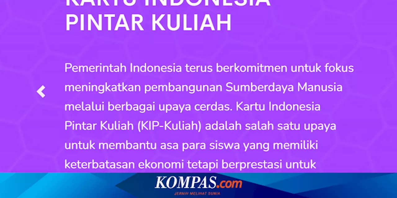 KIP Kuliah 2025: Syarat, Cara Daftar, dan Fasilitas