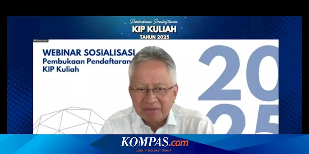 Pendaftaran KIP Kuliah 2025 Resmi Dibuka, Berikut Syarat dan Ketentuannya