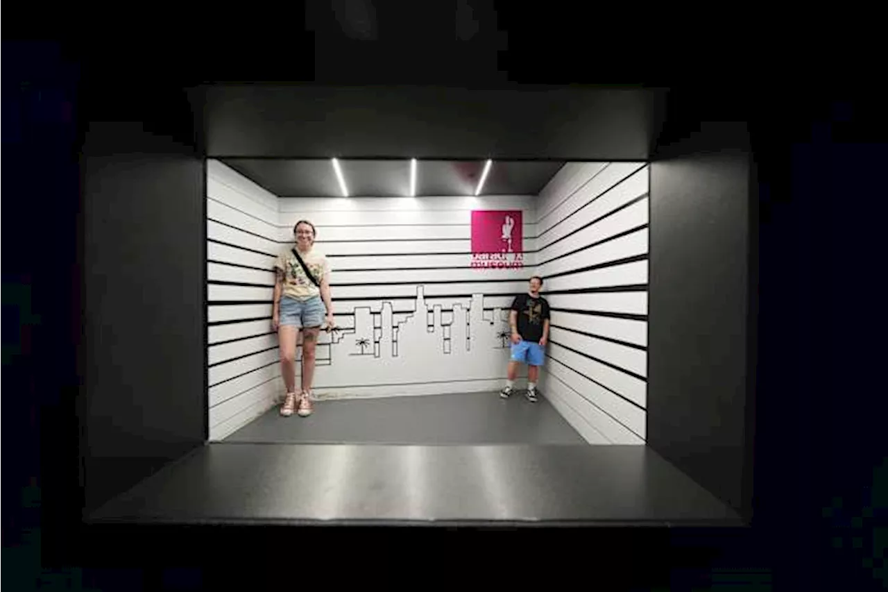 Paradox Museum Miami takes guests through a 21st century funhouse of mind-boggling illusions