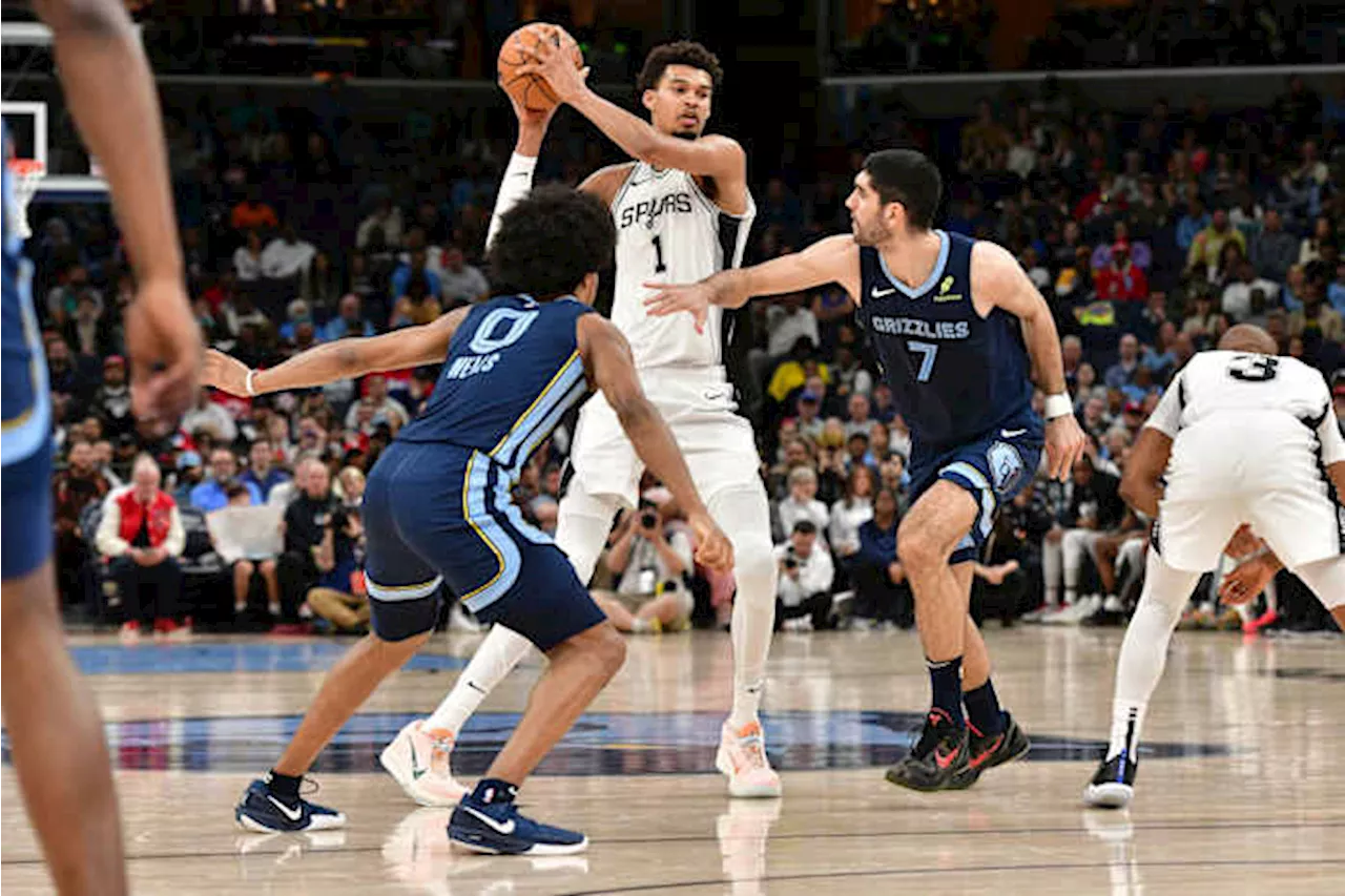 Jaren Jackson Jr., GG Jackson lead Grizzlies past Spurs 128-109 to hold second in West