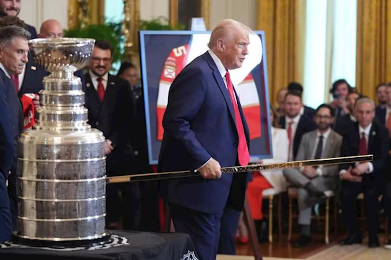 Trump Honors Florida Panthers at White House Ceremony