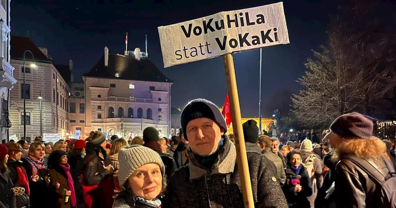 Heute Abend demonstrieren wieder Tausende in Wien gegen Blau-Türkis