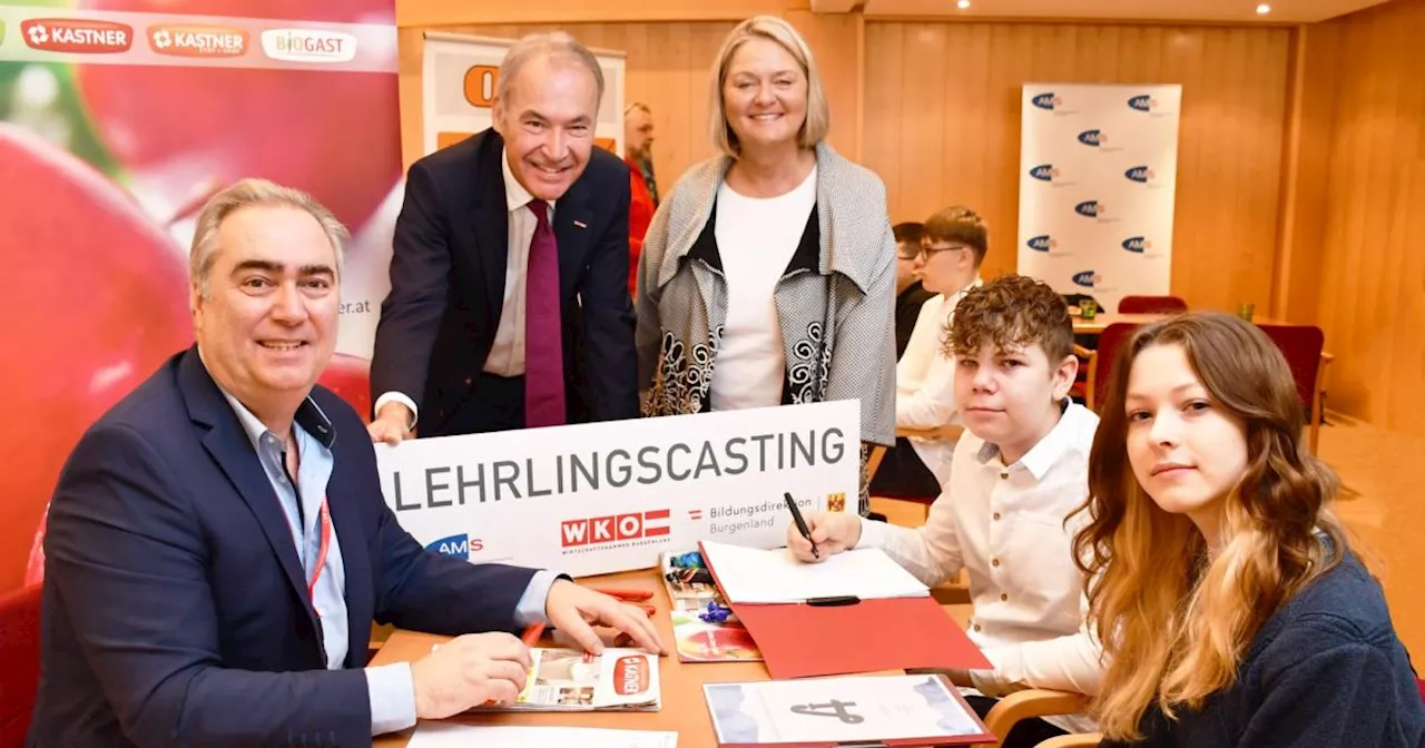 Lehrlingscastings im Burgenland: Hoffnung für junge Menschen am Arbeitsmarkt