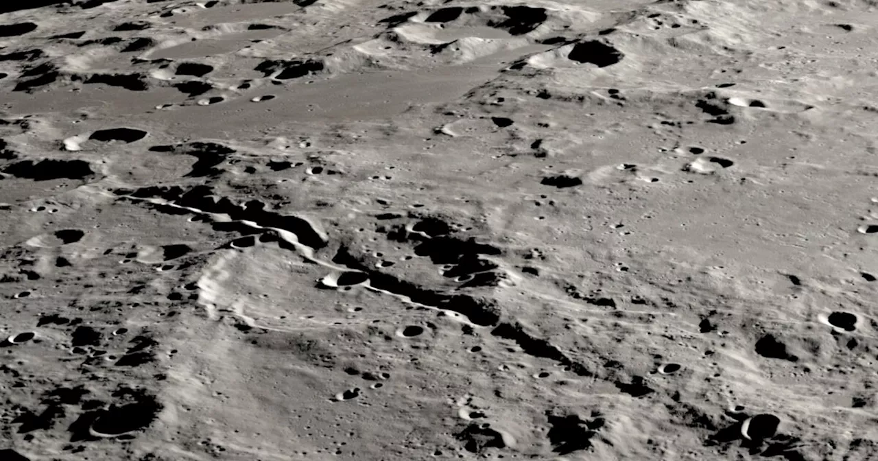 Minute Lunar Canyons Reveal the Power of a Billion-Year-Old Asteroid Impact