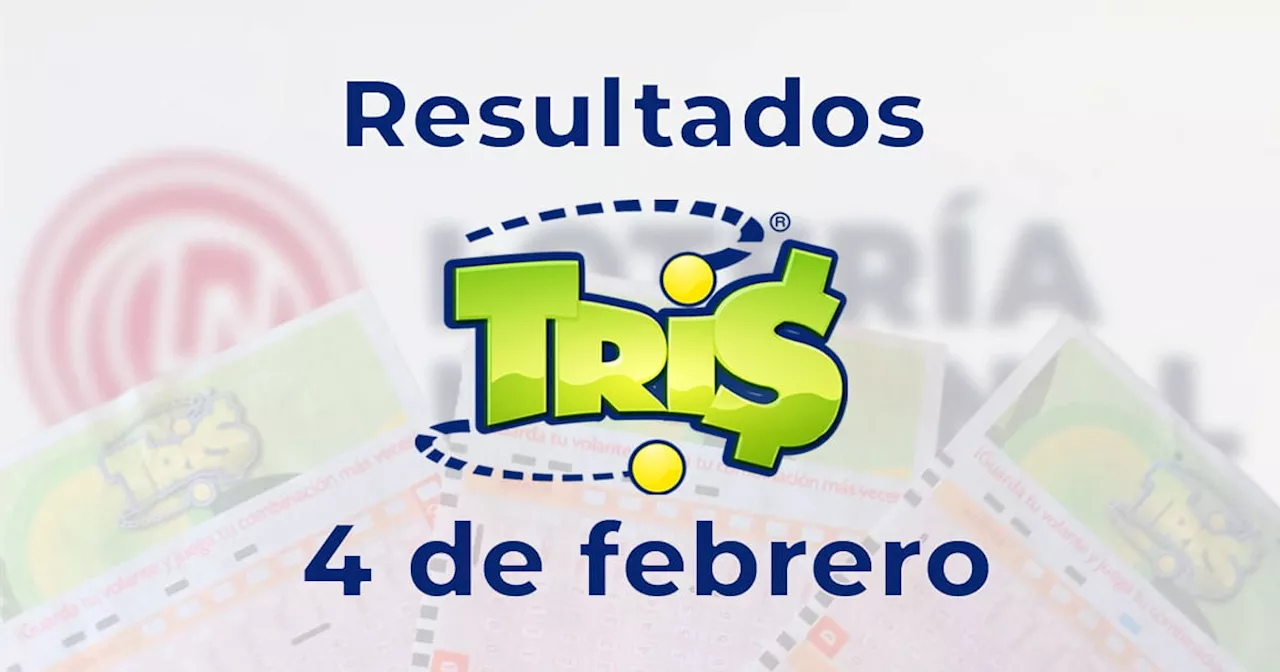 Resultados del sorteo Tris de hoy 4 de febrero de 2025