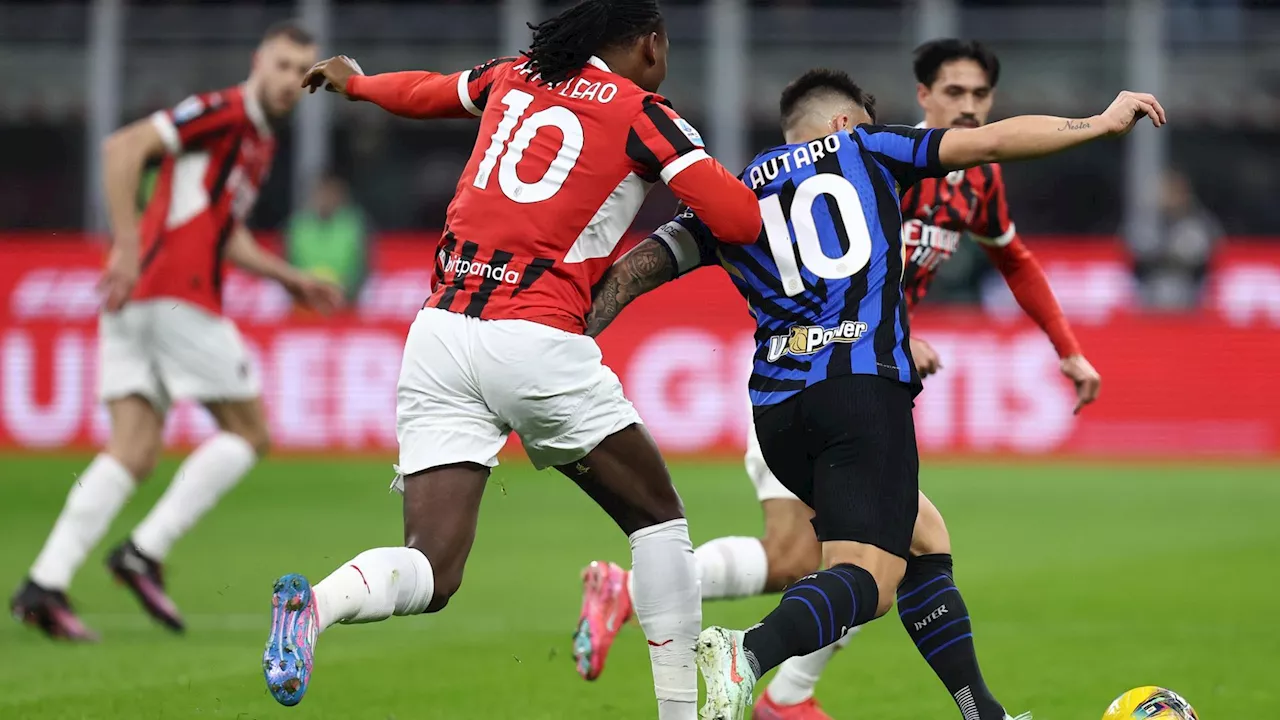 Calcio in tv: audience derby di Milano, Sky batte Dazn