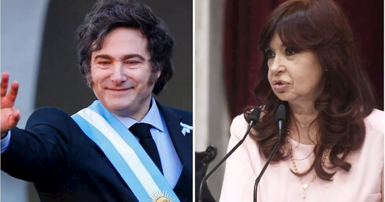 Cristina a Milei: Sos igual de casta que Macri persiguiendo judicialmente a sus adversarios políticos
