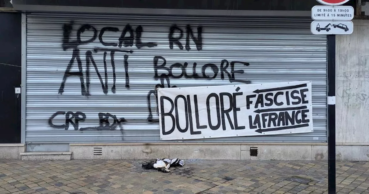 À quelques jours de la visite de Bardella en Gironde, la permanence du RN taguée à Bordeaux