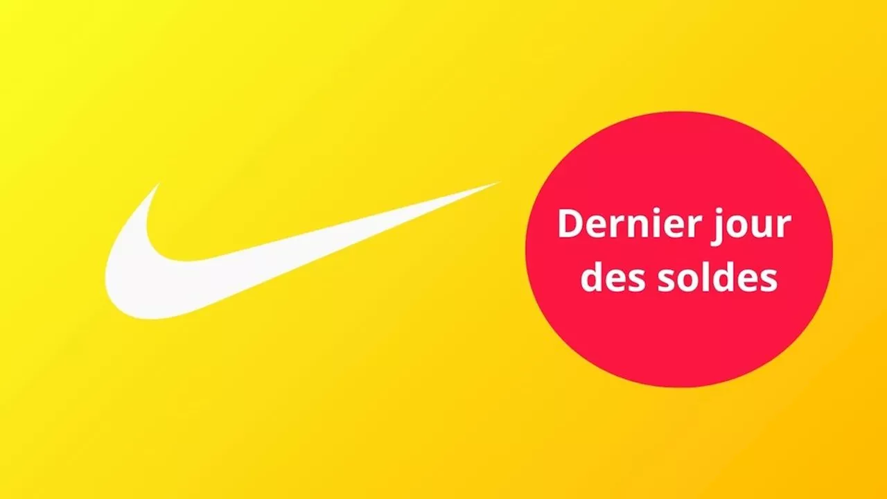 Nike : 2 paires encore en soldes pour le dernier jour