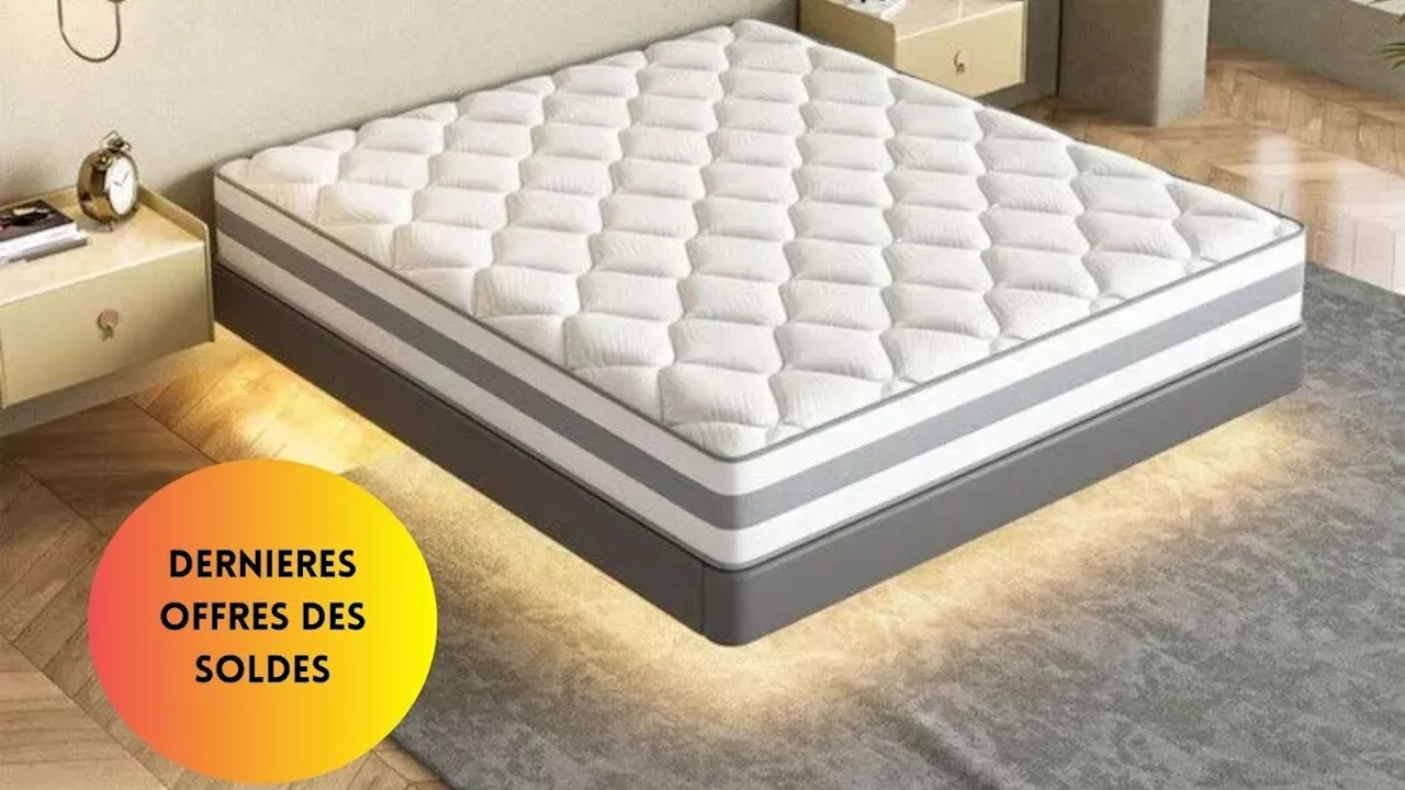 Soldes matelas : dernière chance de vous offrir l’un de ces 3 modèles avec le plus d’avis positifs