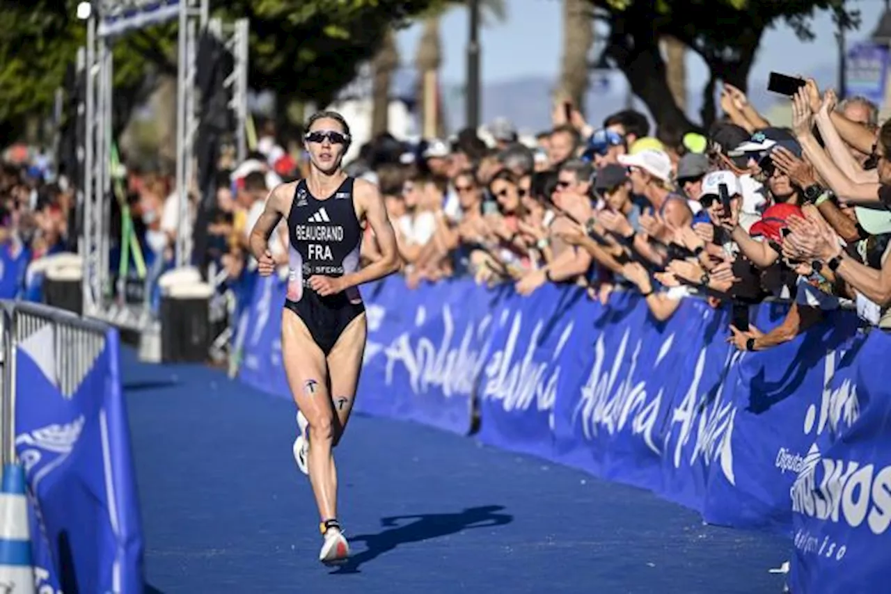 Cassandre Beaugrand en piste pour le 5 km de Monaco