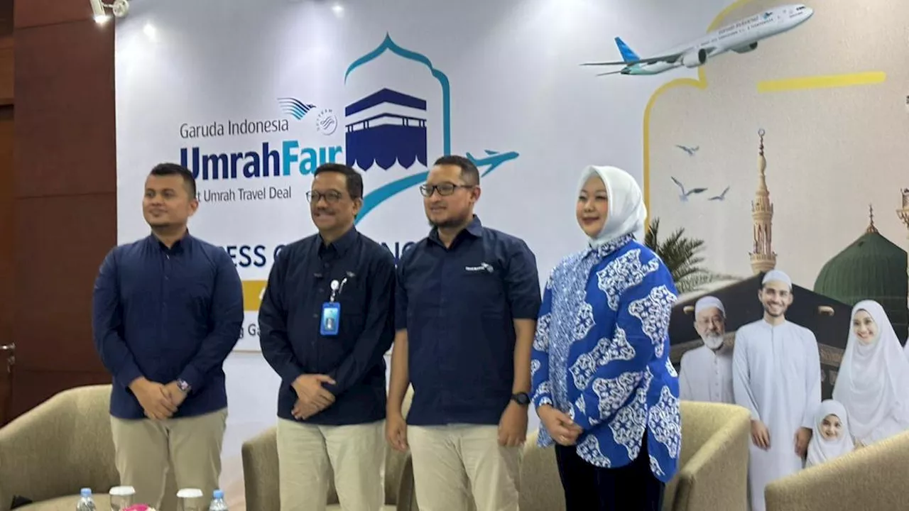 Garuda Indonesia Targetkan Penjualan Tiket Umrah 2025 Sebanyak 34 Ribu