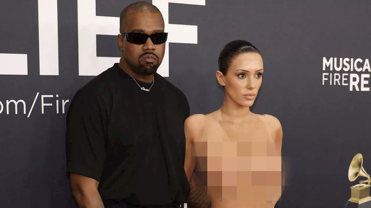 Lagi, Bianca Censori Bergaya Telanjang Gandeng Kanye West ke Pesta Usai Grammy 2025