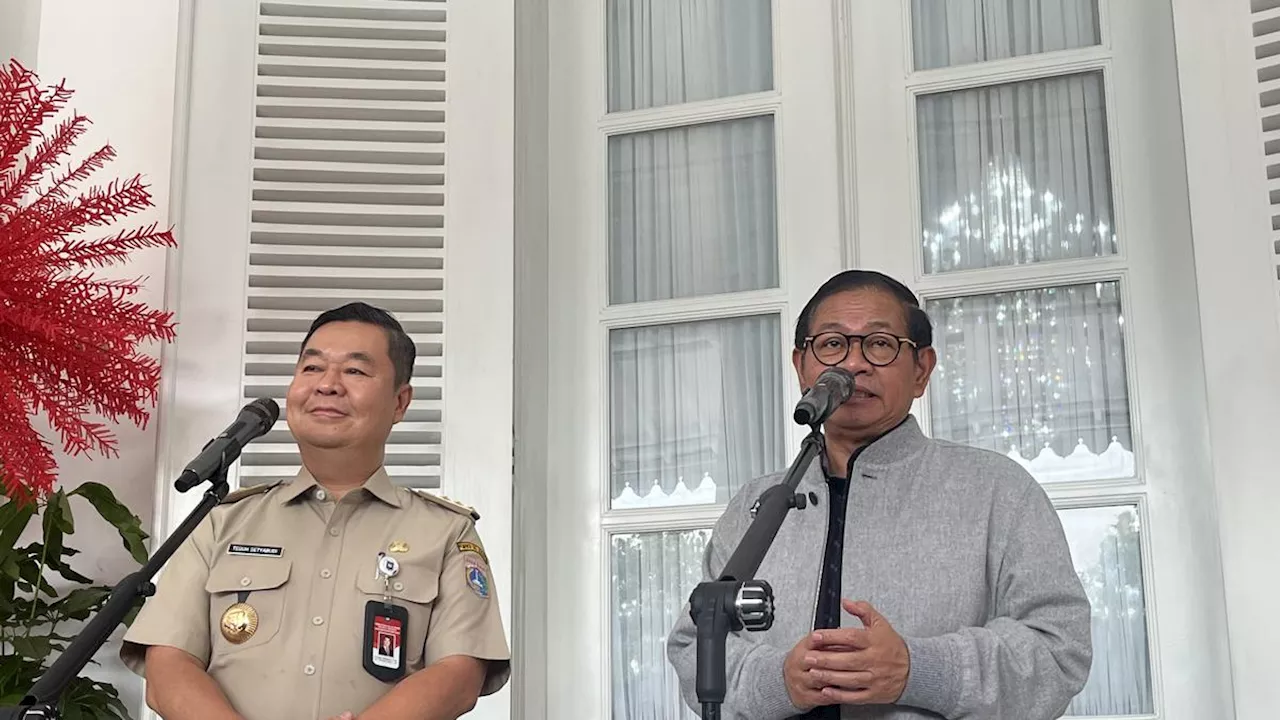 Pramono Anung Kunjungi Balai Kota, Bahas Persiapan Pengambilalihan DKI Jakarta