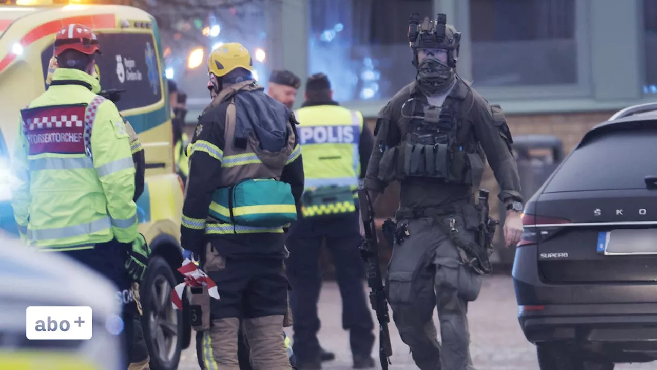 Amoklauf an einer Schule in Örebro: Zehn Tote und zahlreiche Verletzte