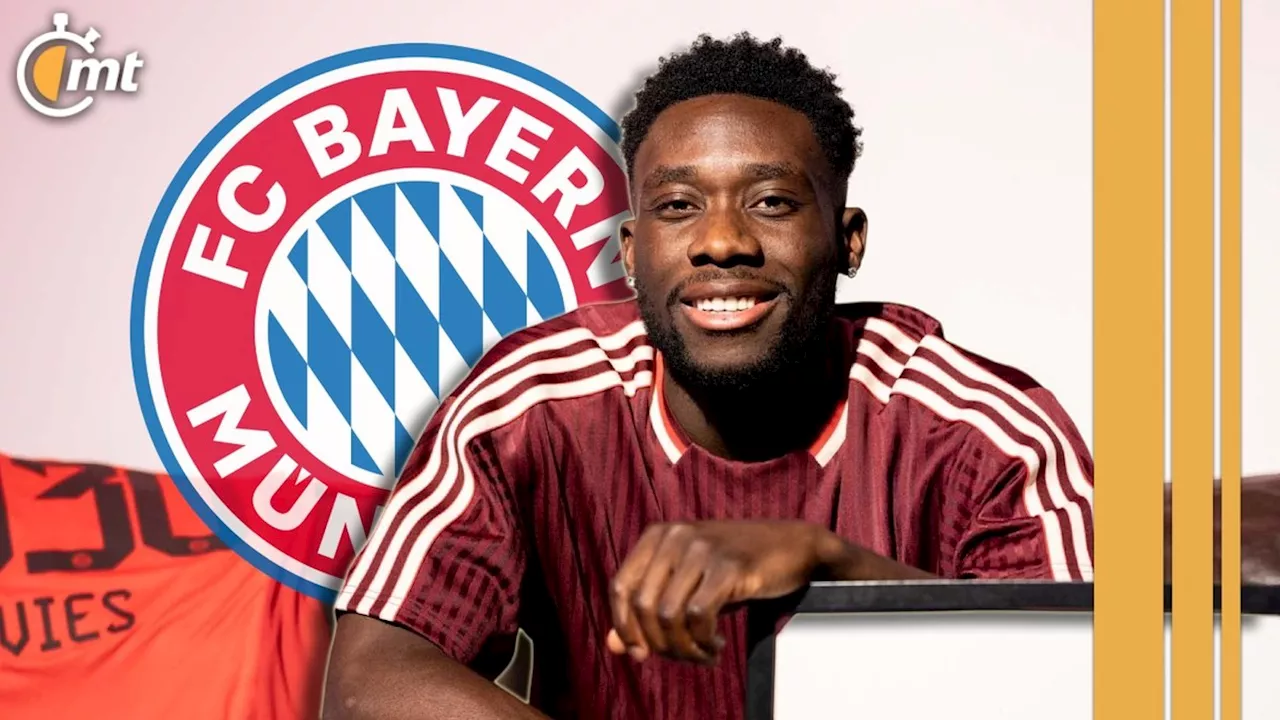 Alphonso Davies 'rechaza' al Real Madrid y renueva con Bayern hasta 2030